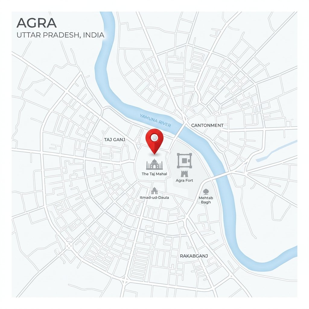Agra SkillAid Map Location